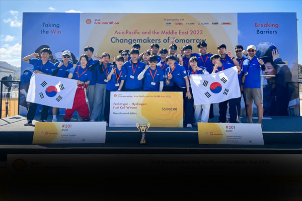 祝贺KUST团队在壳牌环保马拉松2023获得亚太地区第一名